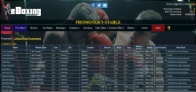 Game Screenshot - eBoxingPromoter