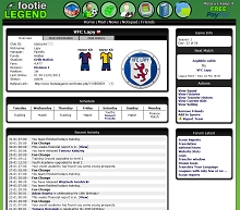 Game Screenshot - Footie Legend