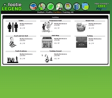 Game Screenshot - Footie Legend