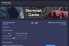 Game Screenshot - North American Football Sim