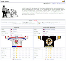 Game Screenshot - Powerplay Manager Hockey