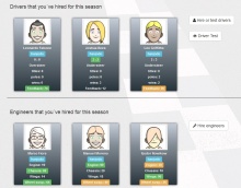Game Screenshot - Race Team Principal