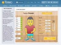 Game Screenshot - Tennio.com