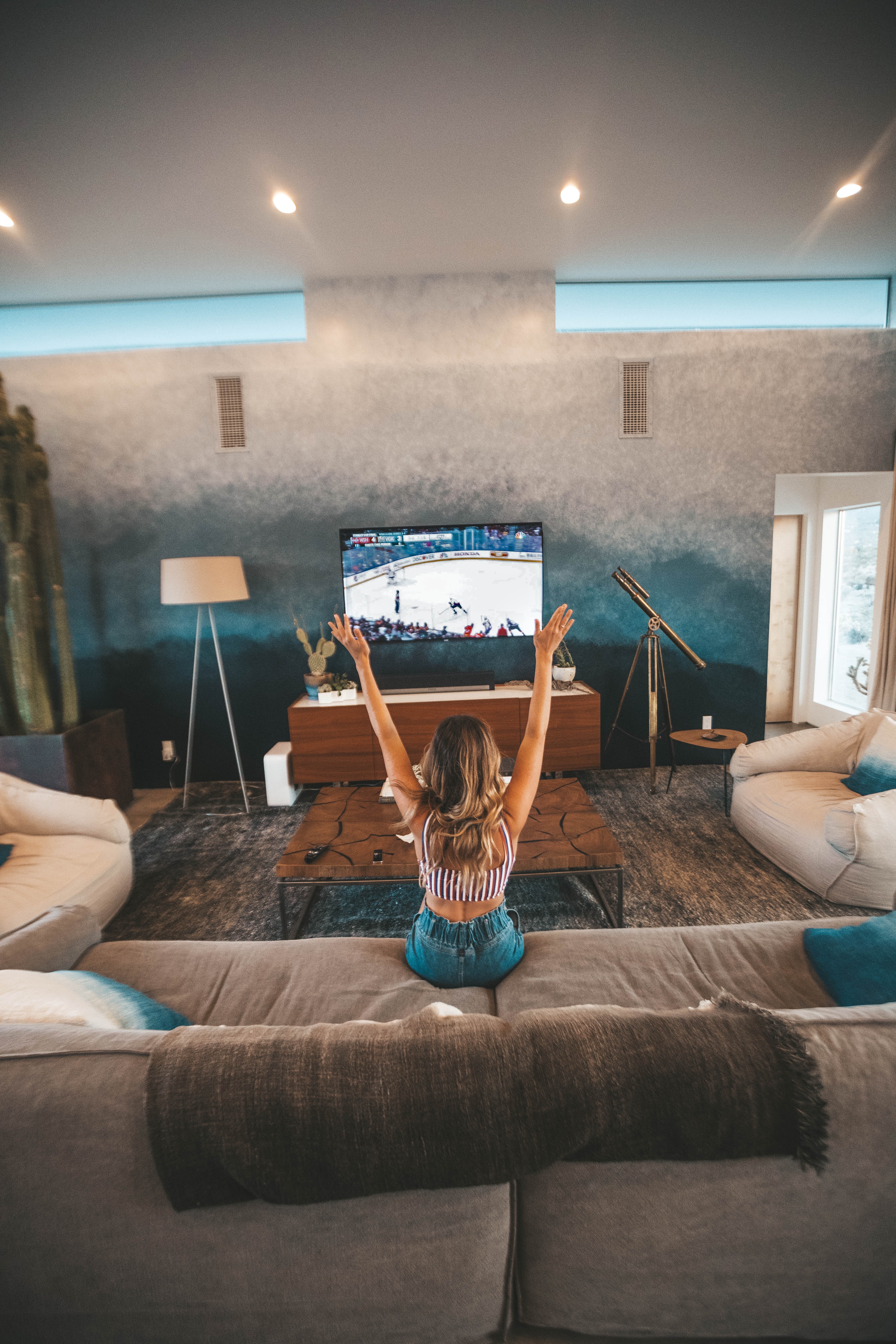 Make the most of watching sports at home