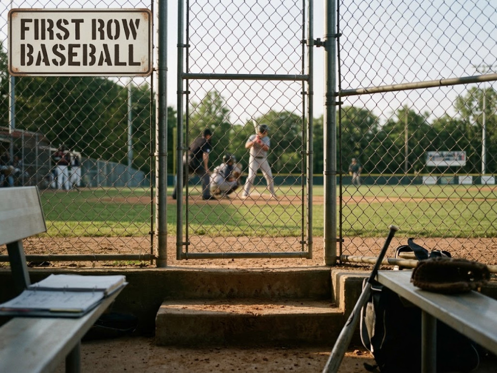 A New Addition to Our Baseball Family: First Row Baseball